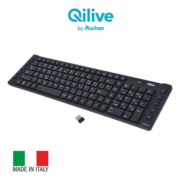 Qilive Draadloos Multimedia Numeriek Keypad Toetsenbord - Q.8805 Qilive Draadloos Multimedia Numeriek Keypad Toetsenbord - Q.8805