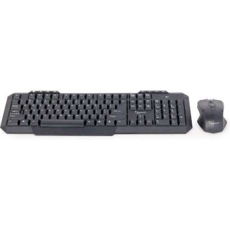 Gembird KBS-WM-02 - Toetsenbord en muis, draadloos