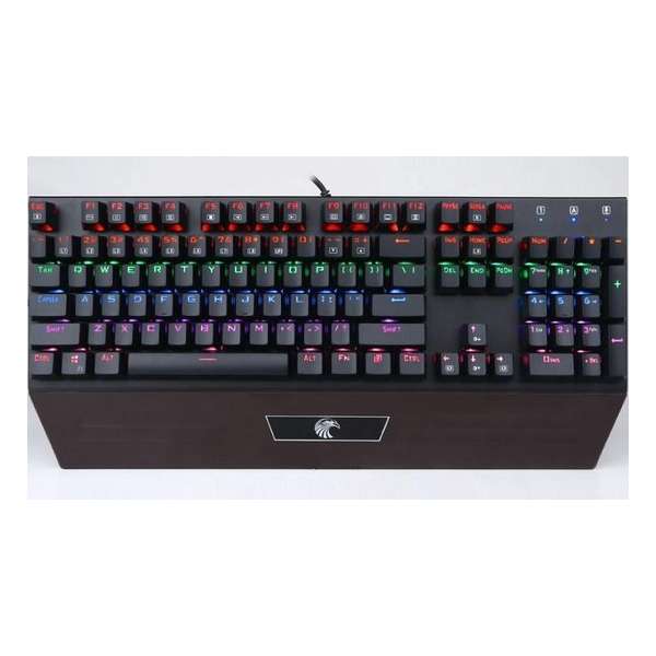 Armor X-9200  RGB - Mechanische toetsenbord - Qwerty - Blue Switches - Waterdichte toetsenbord - USB - Gaming Keyboard