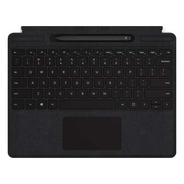 Surface Pro X Signature Type Cover Met Slim Pen - LTE - Zwart Surface Pro X Signature Type Cover Met Slim Pen - LTE - Zwart