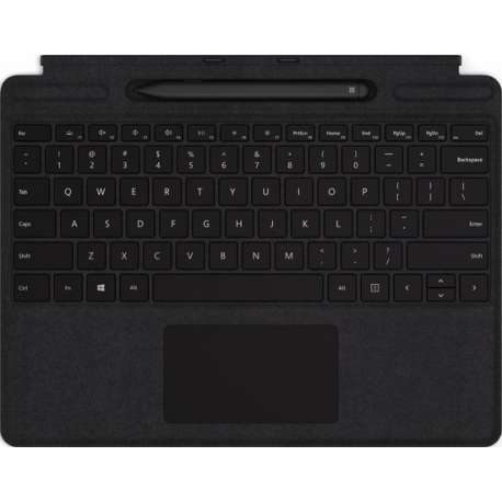 Surface Pro X Signature Type Cover Met Slim Pen - LTE - Zwart