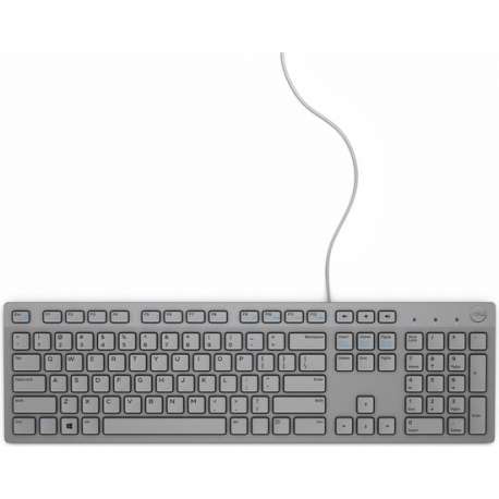 DELL KB216 toetsenbord USB QWERTY US International Grijs