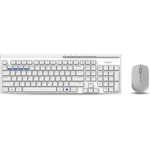 Rapoo 8100M toetsenbord RF Wireless + Bluetooth Wit