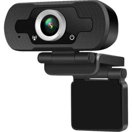 Webcam Full HD - 1080p - USB Webcam met Microfoon - Webcam voor PC of Laptop - Geschikt voor Windows en Mac