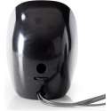 Nedis PC speaker | 2.0 | 12 W | 3.5mm Jack | Zwart / Zilver