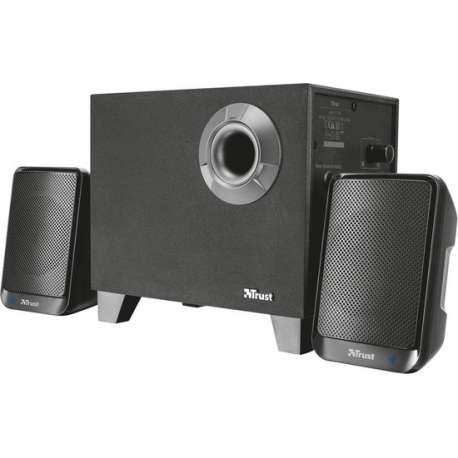 Trust Evon 2.1 - Subwoofer Speakerset met Bluetooth - Zwart