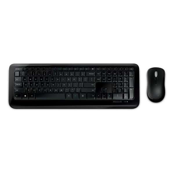 Microsoft Wireless Desktop 850 - Draadloos Toetsenbord en Muis - Zwart