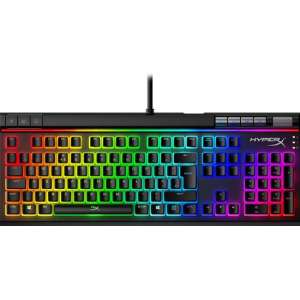 HyperX Alloy Elite II RGB Mechanisch Qwerty Gaming Toetsenbord - HyperX Red Switch - Zwart