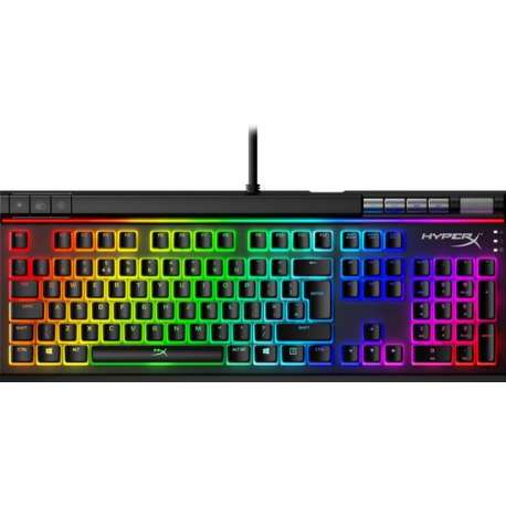 HyperX Alloy Elite II RGB Mechanisch Qwerty Gaming Toetsenbord - HyperX Red Switch - Zwart