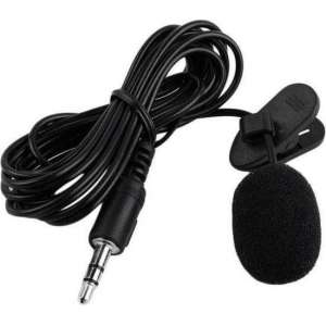 Clip-on microfoon, 3.5 mm, zwart