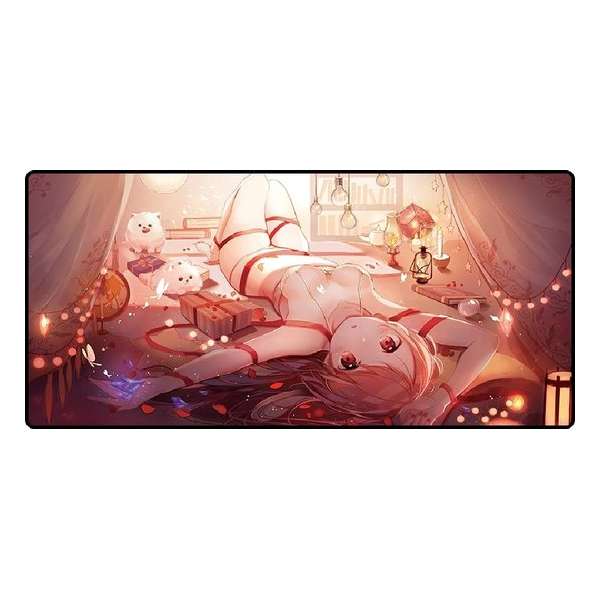 Muismat XXL Gaming - Anime Meisje - Anti-slip - 70 x 30 cm