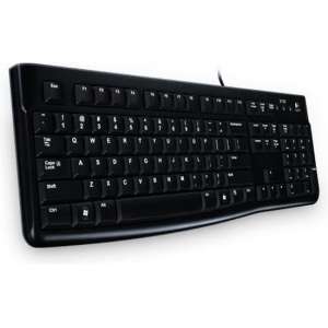 Logitech K120 toetsenbord USB QWERTZ Zwitsers Zwart