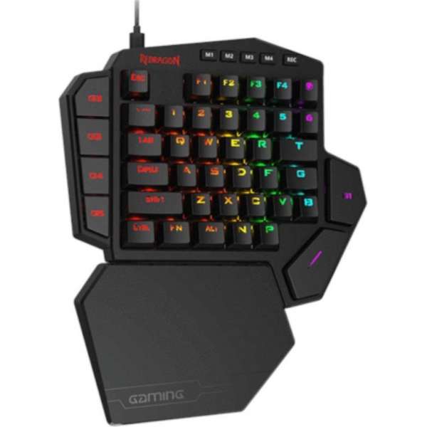 Redragon K585 RGB One-Handed Gaming Keyboard | Eenhandige gaming toetsenbord RGB verlichting Redragon K585 RGB One-Handed Gaming Keyboard | Eenhandige gaming toetsenbord RGB verlichting