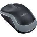 Logitech M185 Grijs zwart Draadloze muis