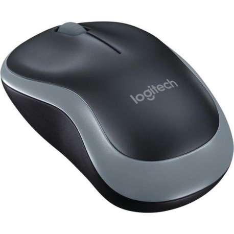 Logitech M185 Grijs zwart Draadloze muis