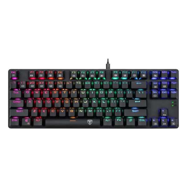 T-Dagger Bora TGK315 RGB Mechanisch Gaming Toetsenbord | Anti-Ghosting Gaming Keyboard RGB | Vergulden USB - Connector T-Dagger Bora TGK315 RGB Mechanisch Gaming Toetsenbord | Anti-Ghosting Gaming Keyboard RGB | Vergulden USB - Connector
