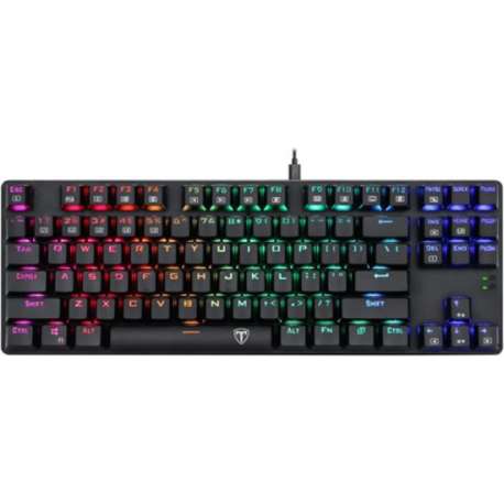 T-Dagger Bora TGK315 RGB Mechanisch Gaming Toetsenbord | Anti-Ghosting Gaming Keyboard RGB | Vergulden USB - Connector