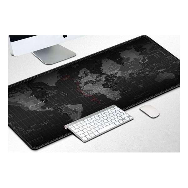 MEGA Grote Computer Game Muismat (40 x 90 cm) Wereldkaart / Worldmap mousepad Gaming Muismat