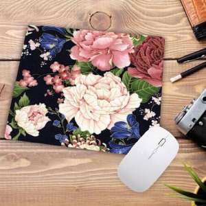 Moodadventures | Muismatten |Muismat Roses | Mousepad Rubber Rechthoekig