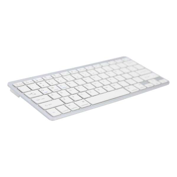 Draadloos Toetsenbord - Oplaadbaar Bluetooth Keyboard - Wit Draadloos Toetsenbord - Oplaadbaar Bluetooth Keyboard - Wit