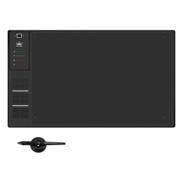 HUION WH1409 V2 grafische tablet 5080 lpi 350 x 218 mm USB Zwart
