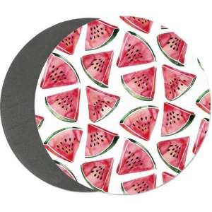 Moodadventures | Muismatten | Muismat Watermeloen Rond | Rubber