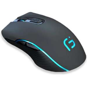 KANTOOR MUIS + GAMING MUIS - Bluetooth 4.0 + 2.4Ghz Draadloos - Accu - Oplaadbaar - Ergonomisch design