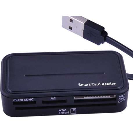 Logon eID & Smartcard reader - Geschikt- voor alle Belgische eID kaarten - LCR008