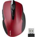 TeckNet Pro 2.4G Draadloze Muis, M3 | 2600DPI | Rood