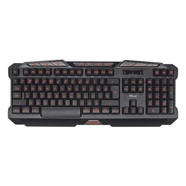 Trust GXT 280 toetsenbord USB QWERTY Engels Zwart