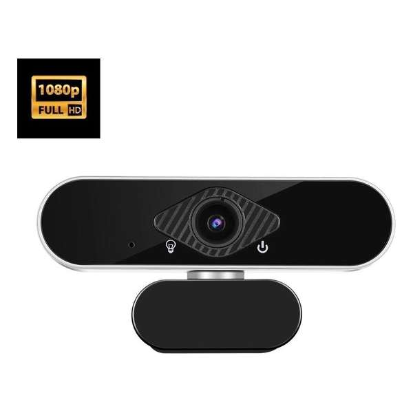 USB-Webcam (1080P) Full HD Voor PC en Laptop Met Microfoon. USB-Webcam (1080P) Full HD Voor PC en Laptop Met Microfoon.