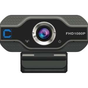 Cresta C Smart CPW310 HD 1080P USB Webcam - Ingebouwde microfoon - Zwart