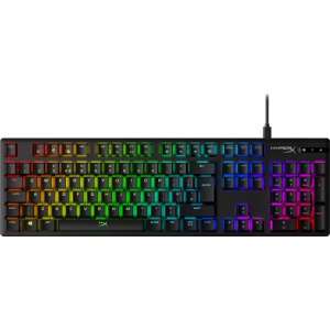 HyperX Alloy Origins RGB Mechanisch Gaming Toetsenbord - QWERTY - HyperX Red - Zwart