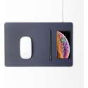 POUT HANDS3 Wireless Charging Mouse Pad Blauw