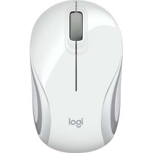 Logitech M187 - Draadloze Mini Muis - Wit