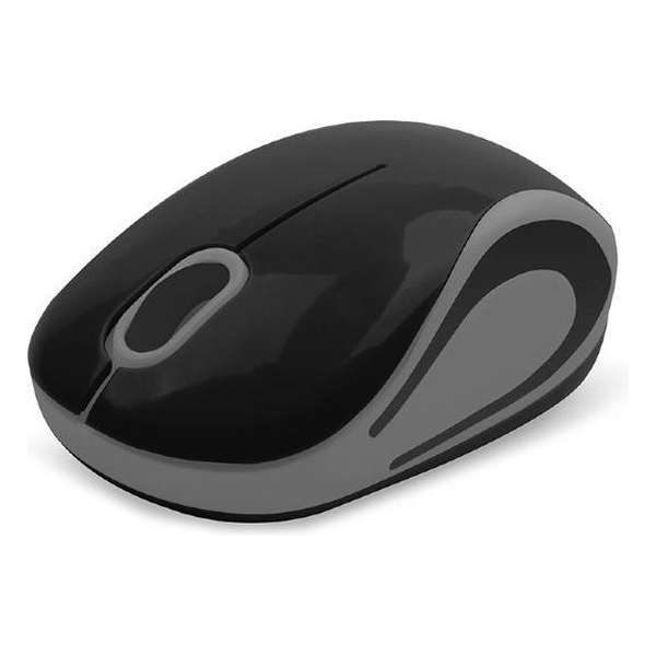 Maxxter draadloze optische mini-muis | Wireless Optical Mouse | 1200 DPI | Muis | Zwart