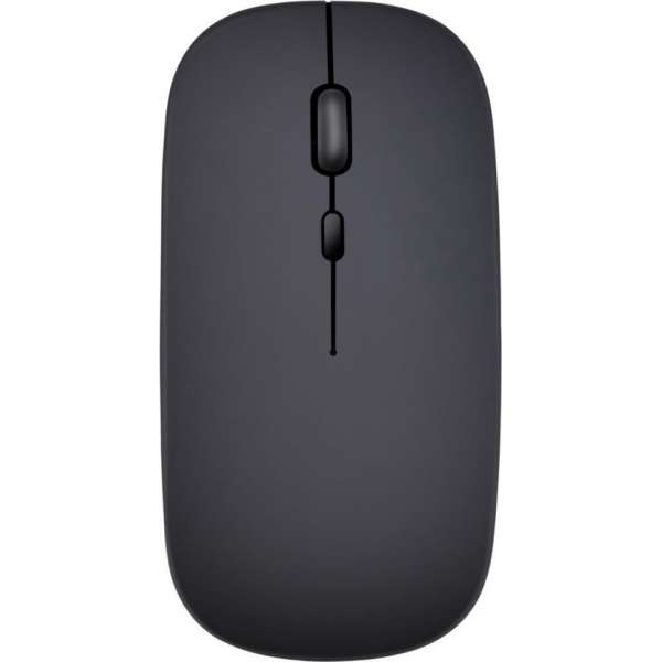 LIFETASTIC® Dual optische muis - 3.0 Bluetooth - 2.4G - Oplaadbaar - Draadloos - 4 Knoppen - Mat Zwart