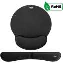 MG ZH-01 Polssteun - Muismat - Polssteun - Zwart - ANTI SLIP - Gaming - Ergonomisch - Muisarm - Polsklachten - Computer - Laptop