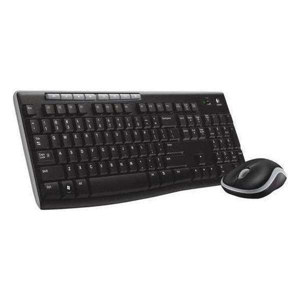 Toetsenbord Logitech Mk270 Draadloos Us-Layout