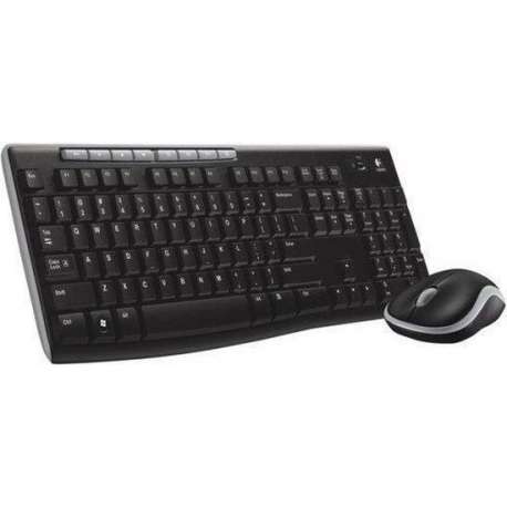 Toetsenbord Logitech Mk270 Draadloos Us-Layout