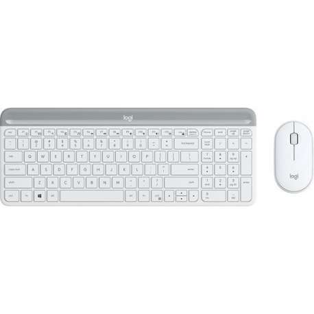 Logitech MK470 toetsenbord RF Draadloos QWERTZ Duits Wit