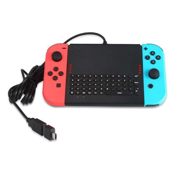 Nintendo Switch Toetsenbord voor Joy Con Controller – Zwart Nintendo Switch Toetsenbord voor Joy Con Controller – Zwart