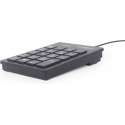 Maxxter USB Toetsenbord | Numeriek USB Toetsenbord met 19 Toetsen | Numeric Keypad | Zwart