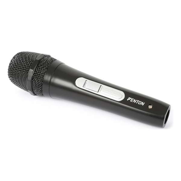 Fenton DM110 Dynamische Microfoon met XLR - 6,3mm jack kabel (3 meter) Fenton DM110 Dynamische Microfoon met XLR - 6,3mm jack kabel (3 meter)