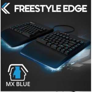 Kinesis FreeStyle Edge Cherry MX Blue - incl. VIP3 liftkit