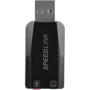 Speedlink VIGO USB Sound Card (Zwart)