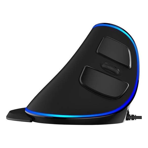 Verticale Ergonomische Muis Delux M168 PLUS (Bedraad-USB)