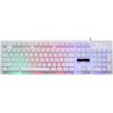 ZGB G20 104 toetsen USB Bedraad Mechanische RGB Backlight Computertoetsenbord Gaming Keyboard (Zwart)