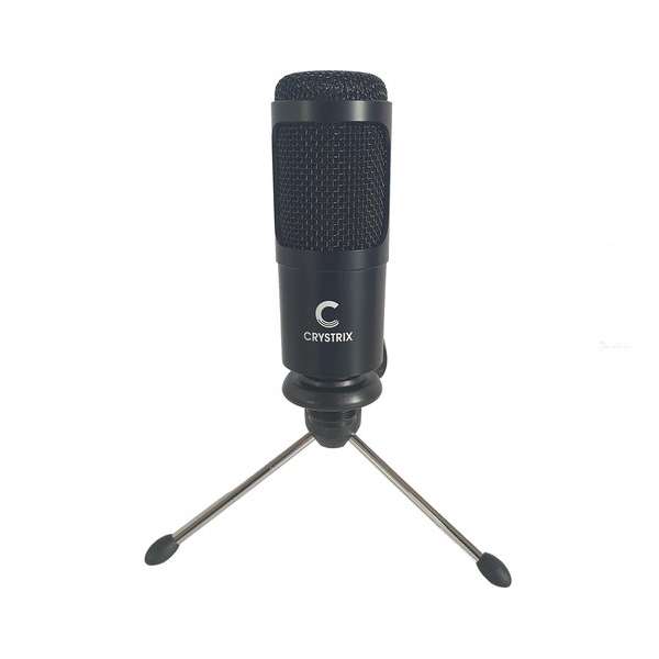 Crystrix Microfoon Met Statief/Kabel Voor PC/Console/PS4/XboxOne/PS3/Xbox360 Crystrix Microfoon Met Statief/Kabel Voor PC/Console/PS4/XboxOne/PS3/Xbox360
