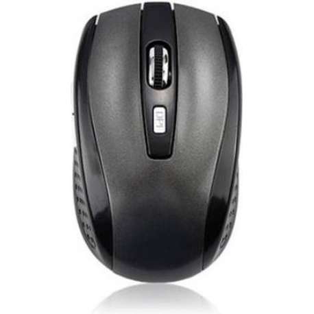 DVSE - Draadloze muis 2.4Ghz optische muis geschikt voor laptop & pc Space Grey